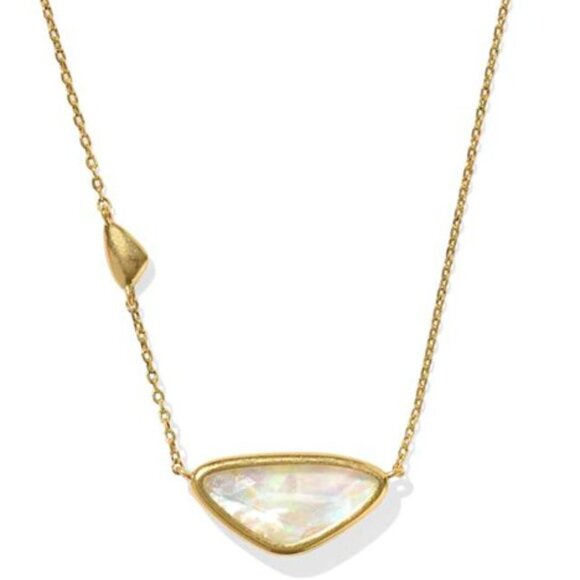 Lot of 2x EUC [Kendra Scott] Abstract Shape Pendant Necklaces, Margot/Catherine - Picture 13 of 14